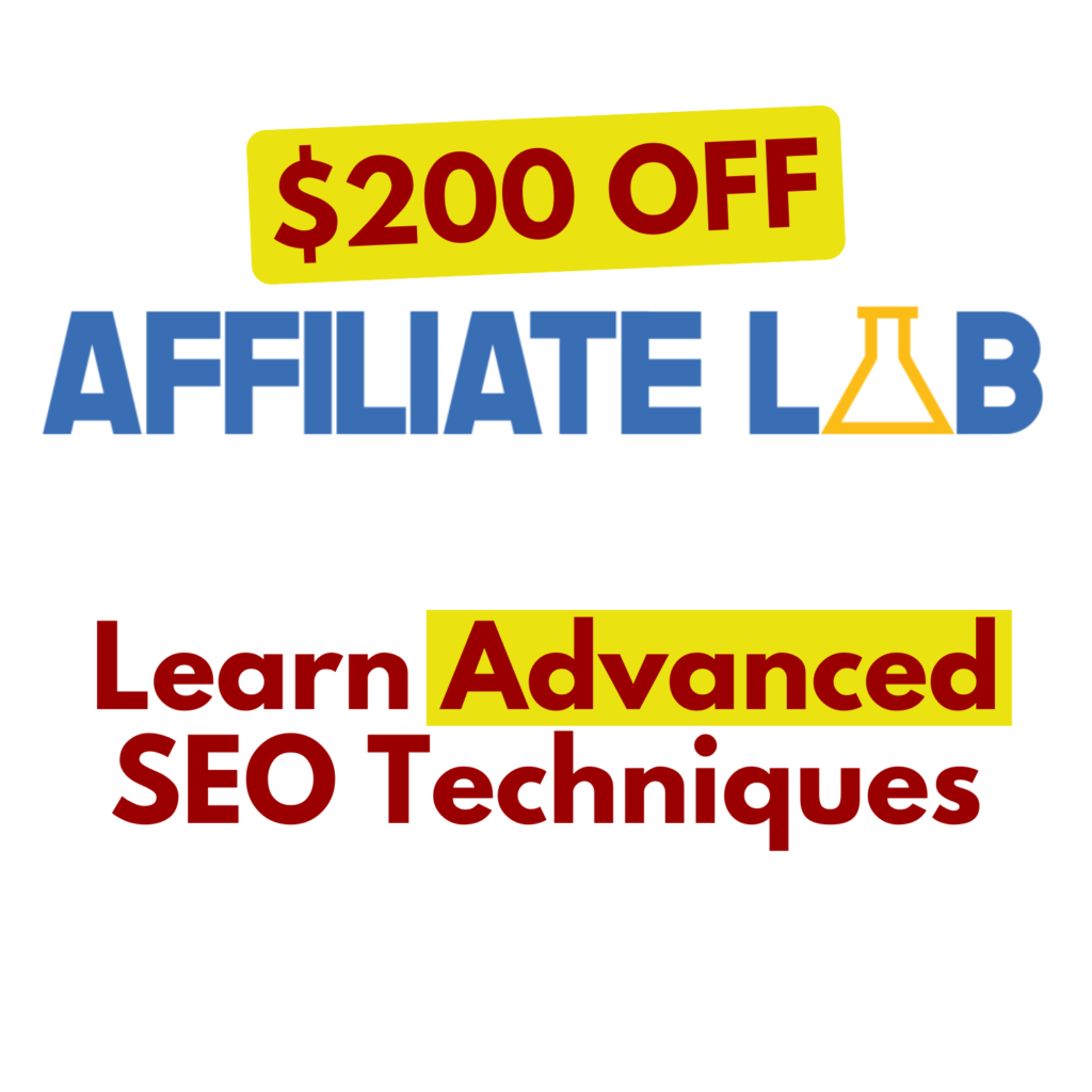 Affiliate Lab Course